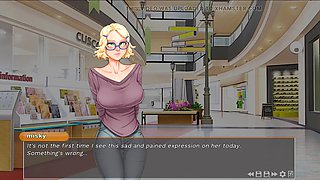 Anime hentai teaching moments with Misskitty2k in a train