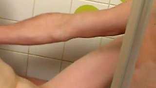 Shy Angela - Petite teeny fucked in a shower