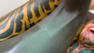 Inked Girls in Mayhem Squirting Sex Orgy with Anal Fucking, Blowjobs and Double Penetration!