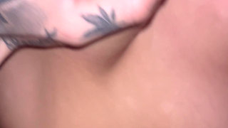 My stepsister sat on my cock while I&#039;m trying to chill