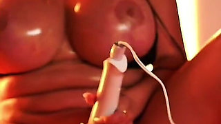 Latin Sex Goddess Zoey Foxx Solo Wand Play!