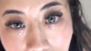 Korean Teenage Girl's Virgin Asshole Fucked by Bro