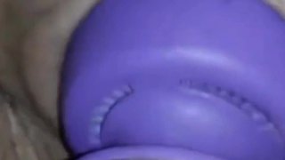 BBC Facefucking Pounding My Pussy with Big Dildo Squirting Orgasms
