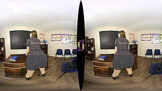 Your Perfect Teacher - Sexy Teacher Striptease In Black Lingerie