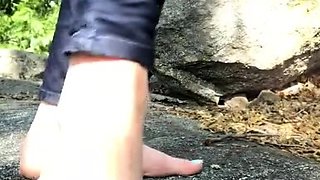 Amateur Trampling brings you Foot Fetish xxx mov