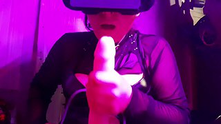 This Is My First Time Giving a Blowjob in the World of Virtual Reality
