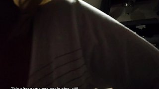 Amateur teen in threesome sucking cocks in dorm room in hd