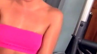 Jc Simpson takes on huge cock to fuck at the gym