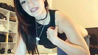 Emo Teen Becka Solo Webcam Masturbation Porn