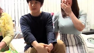 Auntie Behind Magic Mirror