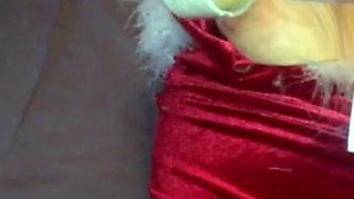 French Milf Noel Masturbates With Vibrator For Xmas