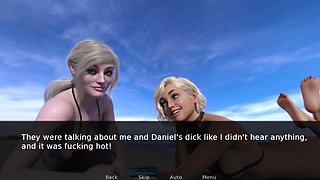My Hot Wife's Beach All Bold Scene with BBC and Stranger