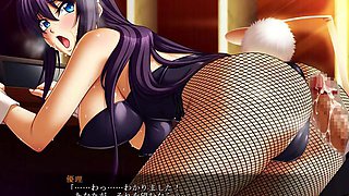 Mesu Kyousi4:Yuuri7: Blowjob, Japanese  Hentai Porn