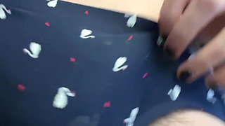 Hairy Pussy in Dirty Panties