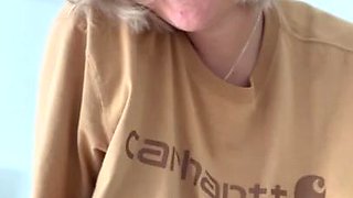 Blonde Mature Babe With M Cup Tits Has A Try On Haul(2K) - homemade solo