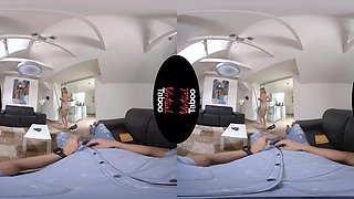 Leyla Fiore VR Porn: Daughter Bought Mini Monokini - VirtualTaboo