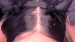 A Cheating College Student Gets Into an Argument with Her Boyfriend on Halloween and Returns Home to Sleep with Her Stepbrother.