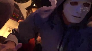 250504ハロウィン大会で美女をズコバコf4
