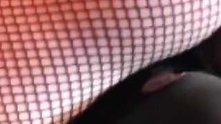 Lady Angela Dungeon Teasing Pussy and Ass Fishnets No Pantiessin Sisters