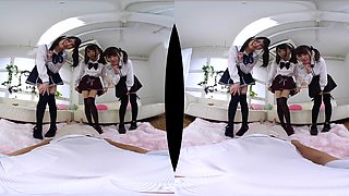 Creampie Sex With A Beautiful Girl With Pigtails And Knee-High Socks Part 5 - Asian Schoolgirl Hardcore Creampie Compilation