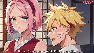 Sakura Haruno and Boruto - Movie - 3dhentai