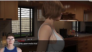 Melinda Spilled Milk Over Her Boobs