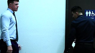 Horny stud analsmashed by muscled guy