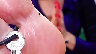 Chastity Foot Nylons