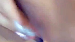 Big boobs milf masturbates with her dildo