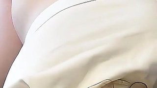 Big White Ass Takes a Long Non Stop Pounding From Behind.