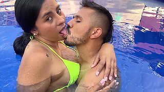 The Water Covers Them as They Devour Each Other with Kisses Full of Desire
