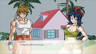 Dragon Girl X - Dragon Ball Part 1 - Kame Island and Lunch by Loveskysan