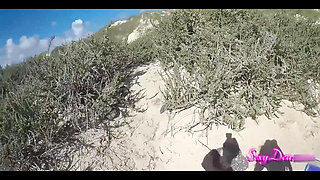 Heat up Your Screen: Sexydea's Beach Doggystyle POV Will Leave You Wanting More