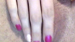 Wet pussy sounds while my toommate are sleeping in college. virgin girl fingering her tight pink wet pussy close up