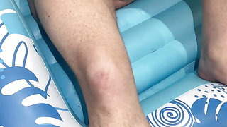 Would you look if this was in the hot tub under your window?