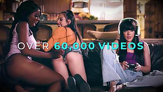 ALL GIRL MASSAGE - Hot Erotic Massage Turns Into Pussy Eating Fest With Sheena Ryder And Ailee Anne