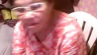 Mature Asian Elizabeth, 57, Flashes on Webcam