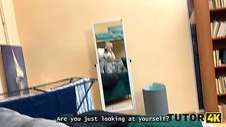 Tutor4k. my cougar pussy is aroused to attempt new dildos