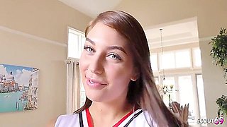 Blue Eyes Beauty Face Pawg Teen 18+ Vivian Taylor With Big Ass Talk To Fuck By Older Guy And Lick His Asshole 30 Min