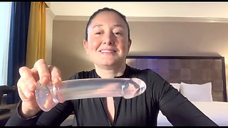 Let's have some sexy talk with a rubber toy in POV roleplay