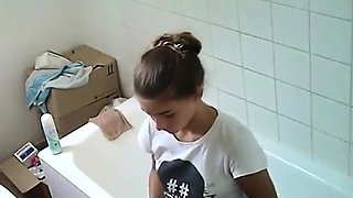 Amateur Russian Brunette on Webcam More webcamgirls