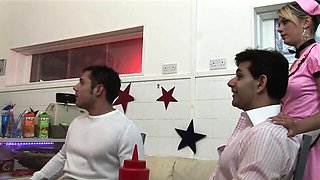 Carly Parker and Amy Azurra's blowjob porn by Titopia