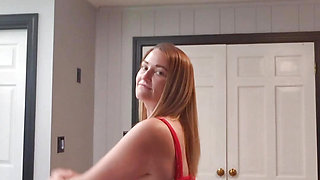 Wife strips