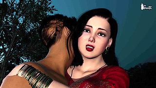 Desi Indian Savita Bhabhi's Outdoor Sex Adventure with Her College Friend