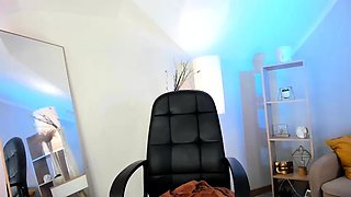Cute blonde amateur webcam teen masturbating