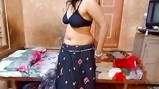 Hot Indian Housewife Cheats with Big Black Cock - Horny MILF Fucked Hard