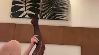 The best lady and her foreign boyfriend have a passionate sex show for wolf friends to show, China live broadcast, small mouth cant fit big dick, big dick twitches face stockings and high heels, multi-position ravages