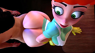 Dexter's MILF Makes Her Big Ass Bounce in Class