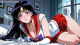 Sailor Mars' Fire Kiss of Desire (parody) - Ai-generated
