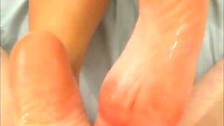 Mistress Kiffa French Nails Footjob 6 Full